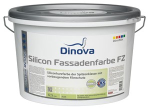 Binkele Gemmingen Farben Tapeten Gardinen Bodenbeläge Grosshandel - Dinova Silikon Fassadenfarbe FZ